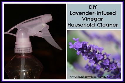 DIY Lavender-Infused Vinegar Household Cleaning Spray