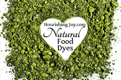Natural food dyes
