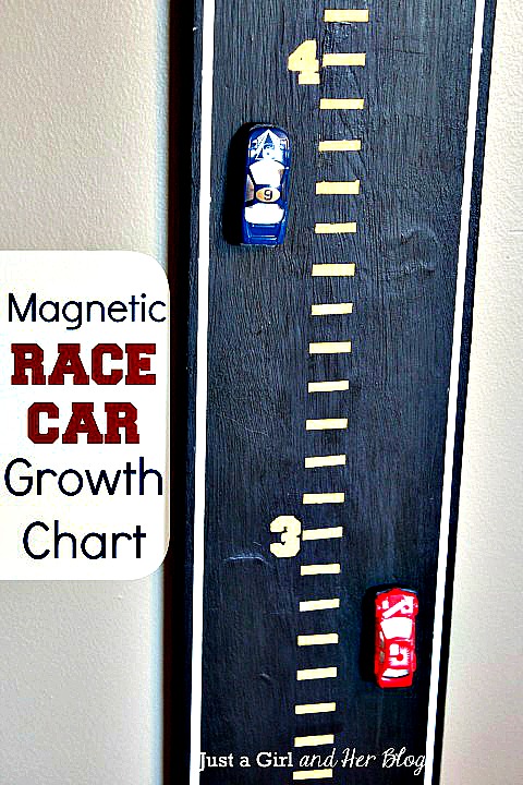 Magnetic Race Car Growth Chart