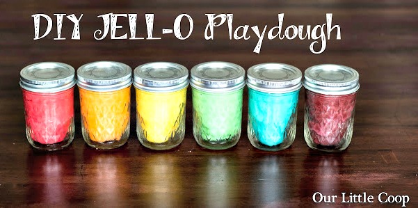 How to Make DIY JELL-O PlayDough 