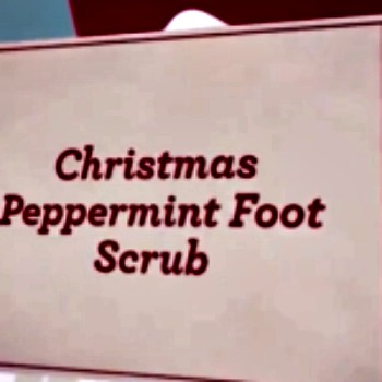 How to Make a Peppermint Foot Scrub 