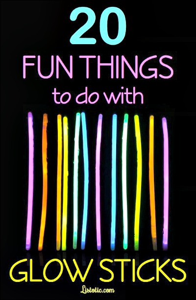 20 Cool Glow Stick Ideas