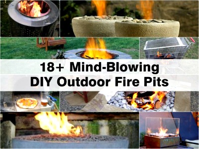 Mind-Blowing DIY Outdoor Fire Pits