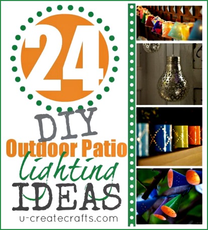 24 DIY Patio Lighting Ideas and Tutorials
