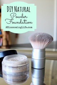 Homemade Natural Powder Foundation Recipe