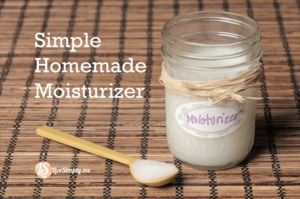 Super Simple Homemade Skin Moisturizer Recipe