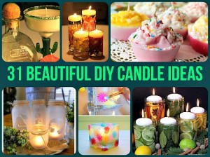 31 Beautiful DIY Candle Ideas & Tutorials
