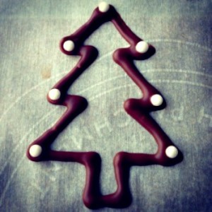 DIY Chocolate Christmas Tree Decorations