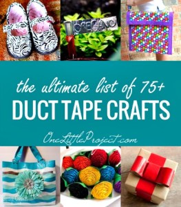 The Ultimate List of Duct Tape Crafts, 75+ Amazing Ideas!