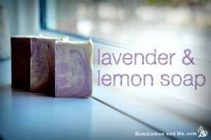 How to Make Homemade Lavender & Lemon Soap