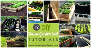 12 Raised Garden Bed Tutorials