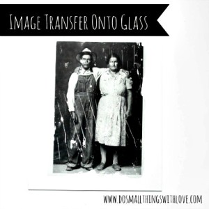 How to Transfer an Image Onto Glass