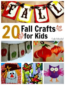 20 Fall Crafts for Kids